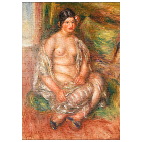 Darstellung des Puzzle-Motivs Seated Odalisque (Odalisque assise) (1918) by Pierre-Auguste Renoir – Puzzleteile: 200