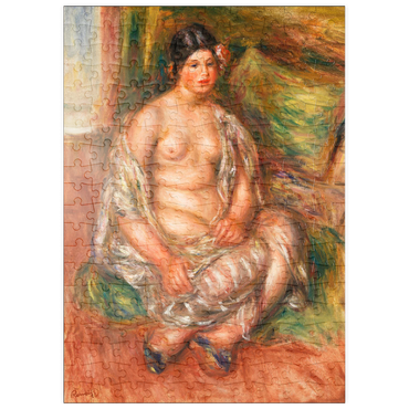puzzleplate Seated Odalisque (Odalisque assise) (1918) by Pierre-Auguste Renoir 200 Puzzle