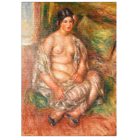 puzzleplate Seated Odalisque (Odalisque assise) (1918) by Pierre-Auguste Renoir 200 Puzzle