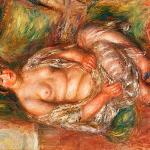 Seated Odalisque (Odalisque assise) (1918) by Pierre-Auguste Renoir 200 Puzzle 3D Modell