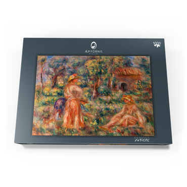 Girls in a Landscape (Jeunes filles dans un paysage) (1918) by Pierre-Auguste Renoir 1000 Puzzle Schachtel Ansicht3