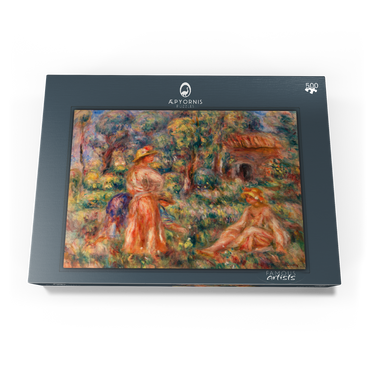 Girls in a Landscape (Jeunes filles dans un paysage) (1918) by Pierre-Auguste Renoir 500 Puzzle Schachtel Ansicht3