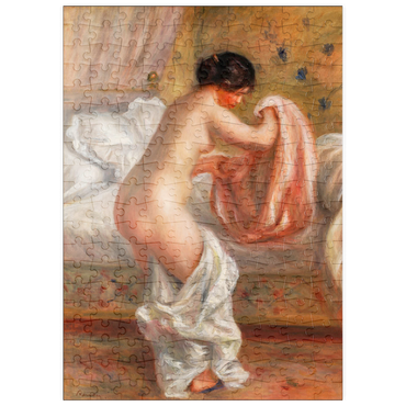 puzzleplate Rising (Le Lever) (1909) by Pierre-Auguste Renoir 200 Puzzle