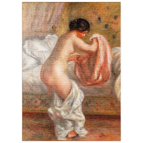 puzzleplate Rising (Le Lever) (1909) by Pierre-Auguste Renoir 200 Puzzle