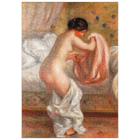 Darstellung des Puzzle Motivs Rising (Le Lever) (1909) by Pierre-Auguste Renoir - Puzzleteile: 500
