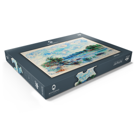 Darstellung des Puzzle Motivs Landscape at Pont-Aven (1892) by Pierre-Auguste Renoir - Puzzleteile: 200