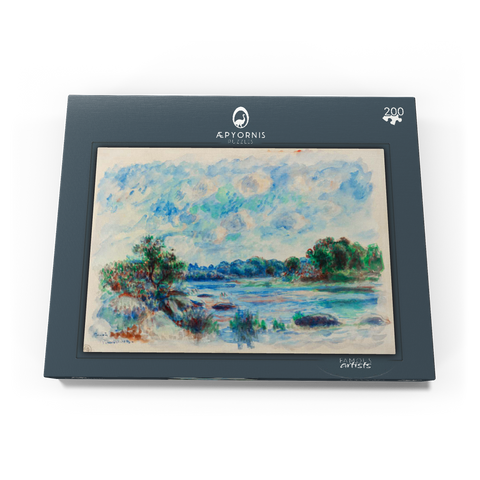 Landscape at Pont–Aven (1892) by Pierre-Auguste Renoir 200 Puzzle Schachtel Ansicht3