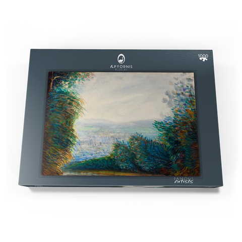 The Auvers Valley on the Oise River (after 1884) by Pierre-Auguste Renoir 1000 Puzzle Schachtel Ansicht3