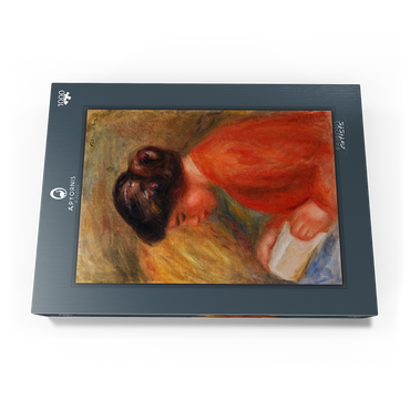 Young Woman Reading (Jeune femme lisant, buste) (1909) by Pierre-Auguste Renoir 1000 Puzzle Schachtel Ansicht3