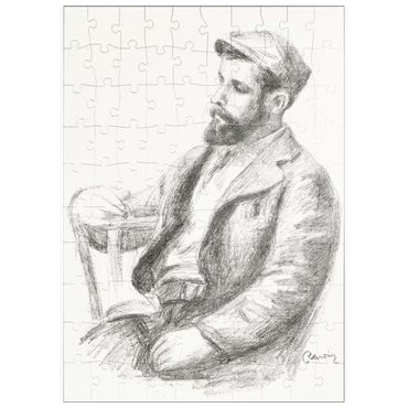 puzzleplate Portrait of Louis Valtat (1904) by Pierre-Auguste Renoir 100 Puzzle