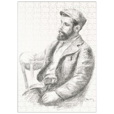 puzzleplate Portrait of Louis Valtat (1904) by Pierre-Auguste Renoir 200 Puzzle