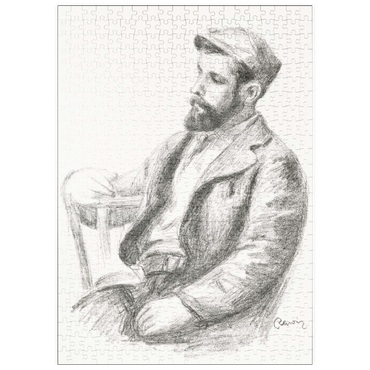 puzzleplate Portrait of Louis Valtat (1904) by Pierre-Auguste Renoir 500 Puzzle