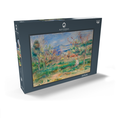 Landscape (Paysage) (1900–1905) by Pierre-Auguste Renoir 1000 Puzzle Schachtel Ansicht2