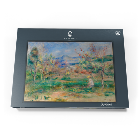 Landscape (Paysage) (1900–1905) by Pierre-Auguste Renoir 1000 Puzzle Schachtel Ansicht3