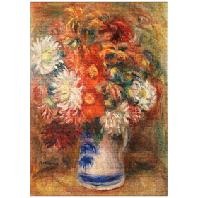 Darstellung des Puzzle-Motivs Bouquet (1919) by Pierre-Auguste Renoir – Puzzleteile: 1000