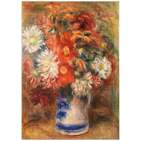 puzzleplate Bouquet (1919) by Pierre-Auguste Renoir 1000 Puzzle