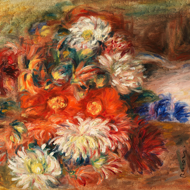 Bouquet (1919) by Pierre-Auguste Renoir 1000 Puzzle 3D Modell