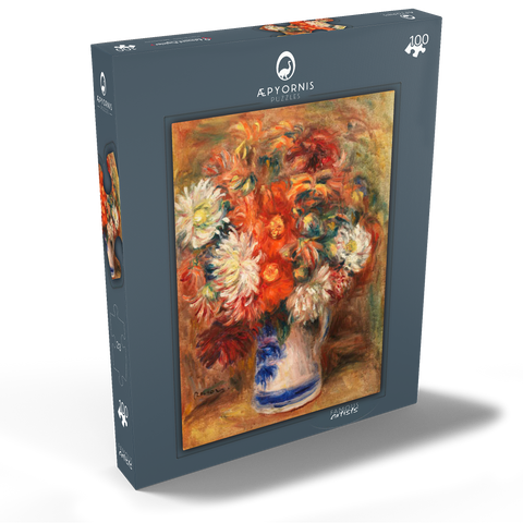 Bouquet (1919) by Pierre-Auguste Renoir 100 Puzzle Schachtel Ansicht2