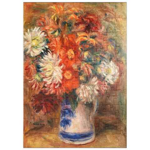 puzzleplate Bouquet (1919) by Pierre-Auguste Renoir 100 Puzzle