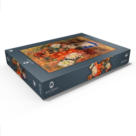 Alternative Darstellung des Puzzle-Motivs Bouquet (1919) by Pierre-Auguste Renoir – Puzzleteile: 500