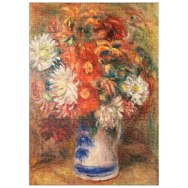 puzzleplate Bouquet (1919) by Pierre-Auguste Renoir 500 Puzzle