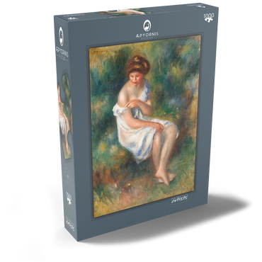 The Bather (1900) by Pierre-Auguste Renoir 1000 Puzzle Schachtel Ansicht2