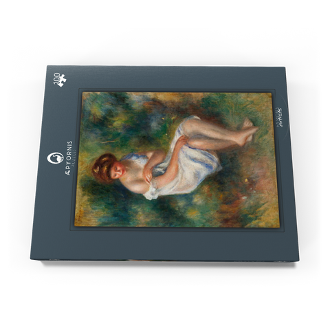 The Bather (1900) by Pierre-Auguste Renoir 100 Puzzle Schachtel Ansicht3