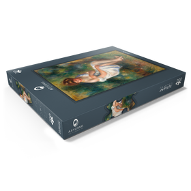 Alternative Darstellung des Puzzle-Motivs The Bather (1900) by Pierre-Auguste Renoir – Puzzleteile: 200