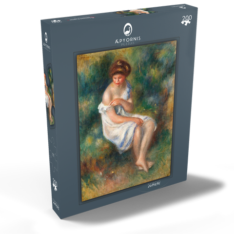 The Bather (1900) by Pierre-Auguste Renoir 200 Puzzle Schachtel Ansicht2