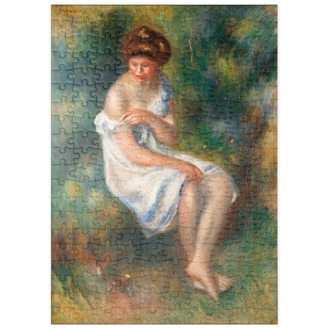 puzzleplate The Bather (1900) by Pierre-Auguste Renoir 200 Puzzle