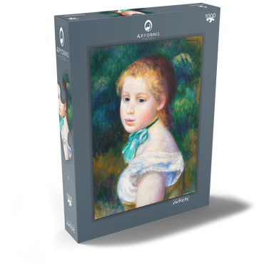 Head of Young Girl (Tête de jeune fille) (1885) by Pierre-Auguste Renoir 1000 Puzzle Schachtel Ansicht2