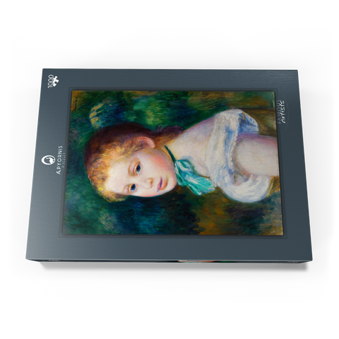 Head of Young Girl (Tête de jeune fille) (1885) by Pierre-Auguste Renoir 1000 Puzzle Schachtel Ansicht3