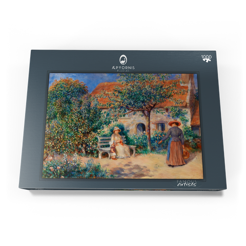 In Brittany (En Bretagne) (1886) by Pierre-Auguste Renoir 1000 Puzzle Schachtel Ansicht3
