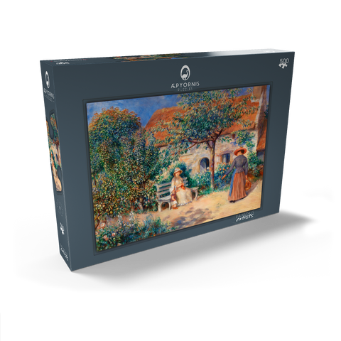 In Brittany (En Bretagne) (1886) by Pierre-Auguste Renoir 500 Puzzle Schachtel Ansicht2