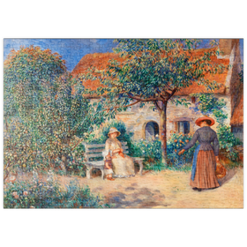 Darstellung des Puzzle Motivs In Brittany (En Bretagne) (1886) by Pierre-Auguste Renoir - Puzzleteile: 500