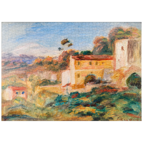 Darstellung des Puzzle-Motivs Landscape (Paysage) (1911) by Pierre-Auguste Renoir – Puzzleteile: 1000