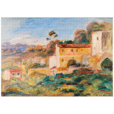 puzzleplate Landscape (Paysage) (1911) by Pierre-Auguste Renoir 1000 Puzzle