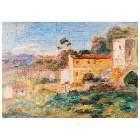 puzzleplate Landscape (Paysage) (1911) by Pierre-Auguste Renoir 100 Puzzle