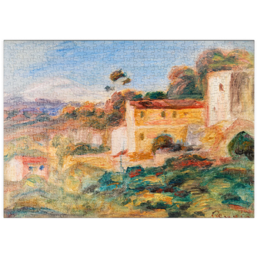 puzzleplate Landscape (Paysage) (1911) by Pierre-Auguste Renoir 500 Puzzle