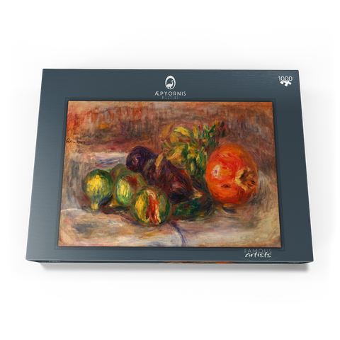 Pomegranate and Figs (Grenade et figues) (1917) by Pierre-Auguste Renoir 1000 Puzzle Schachtel Ansicht3