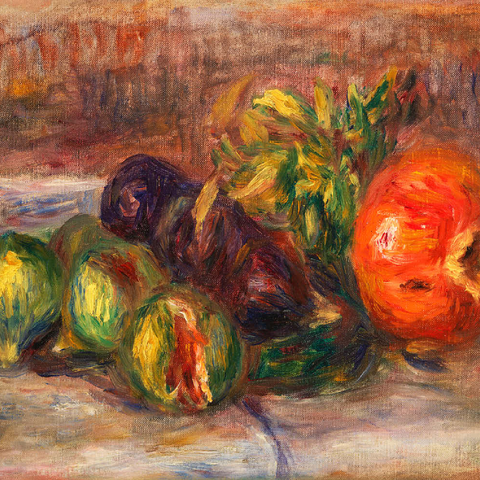 Pomegranate and Figs (Grenade et figues) (1917) by Pierre-Auguste Renoir 100 Puzzle 3D Modell
