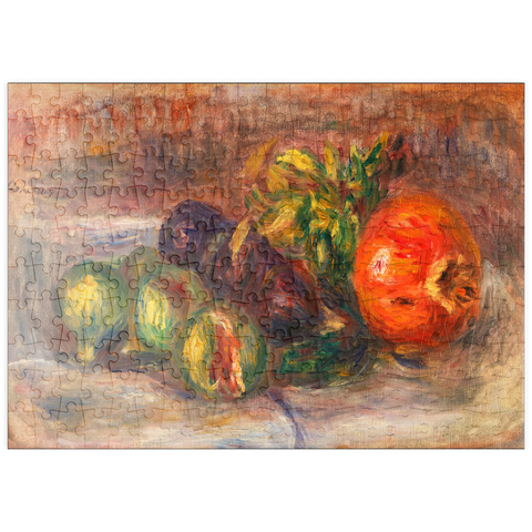 puzzleplate Pomegranate and Figs (Grenade et figues) (1917) by Pierre-Auguste Renoir 200 Puzzle