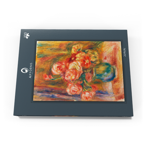 Vase of Roses (c. 1890–1900) by Pierre-Auguste Renoir 100 Puzzle Schachtel Ansicht3