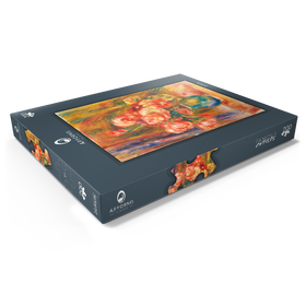 Alternative Darstellung des Puzzle-Motivs Vase of Roses (c. 1890-1900) by Pierre-Auguste Renoir – Puzzleteile: 200