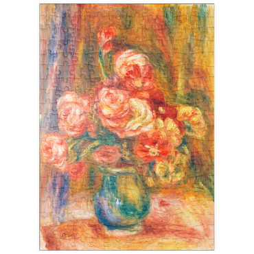puzzleplate Vase of Roses (c. 1890–1900) by Pierre-Auguste Renoir 200 Puzzle