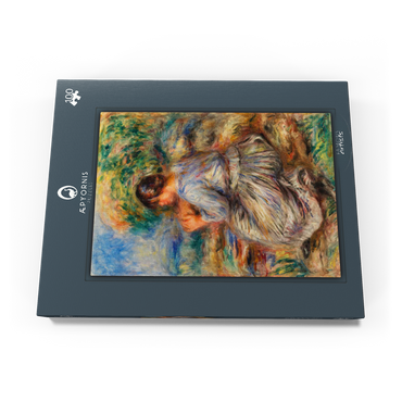 Girl Seated in a Landscape (Jeune fille assise dans un jardin) (1914) by Pierre-Auguste Renoir 100 Puzzle Schachtel Ansicht3