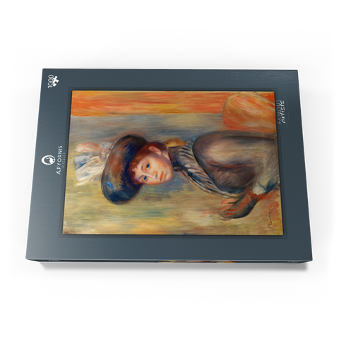 Girl in Gray-Blue (1889) by Pierre-Auguste Renoir 1000 Puzzle Schachtel Ansicht3
