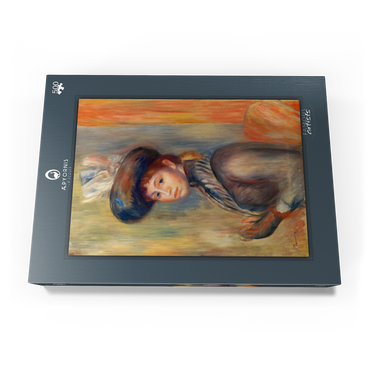 Girl in Gray-Blue (1889) by Pierre-Auguste Renoir 500 Puzzle Schachtel Ansicht3