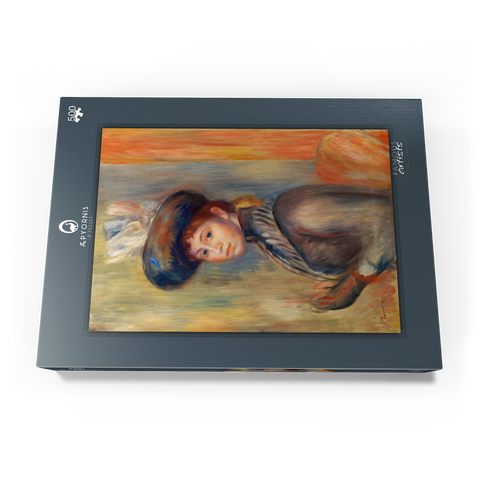 Girl in Gray-Blue (1889) by Pierre-Auguste Renoir 500 Puzzle Schachtel Ansicht3