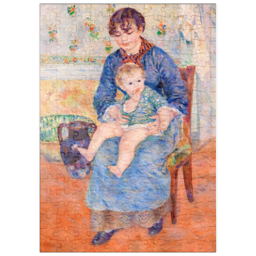 puzzleplate Young Mother (Jeune mère) (1881) by Pierre-Auguste Renoir 200 Puzzle